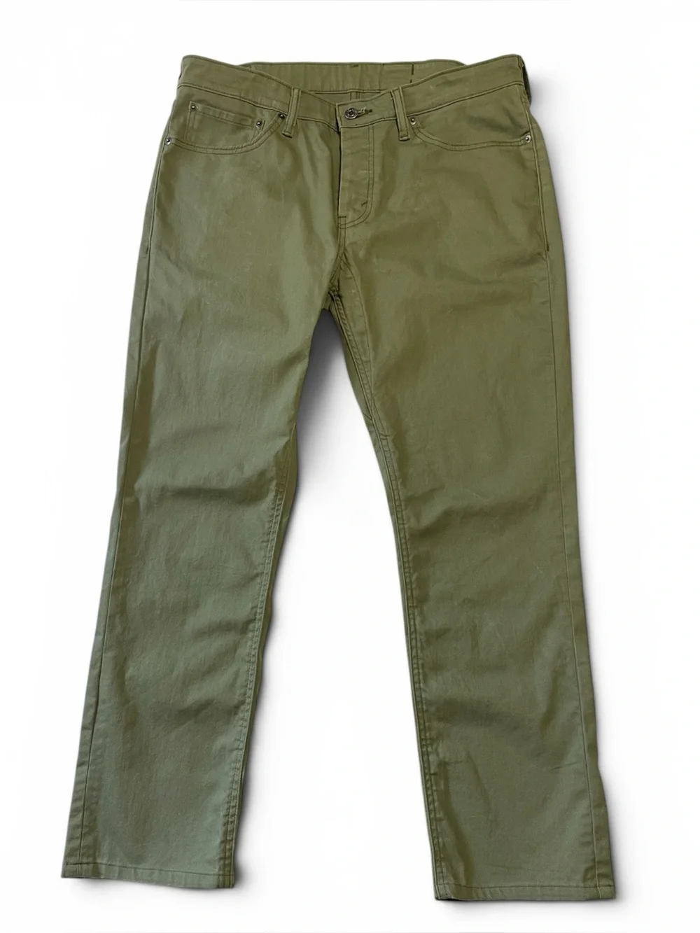 Levi's 511 Commuter Jeans Olive Green Slim 36x34